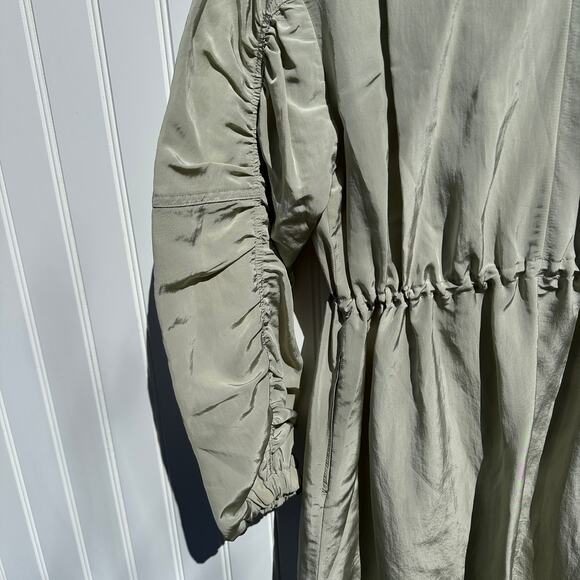 Rodebjer Leandra Over Coat Lightweight Jacket Clay Gray Grey NWT $550 XS Trench - Picture 15 of 16